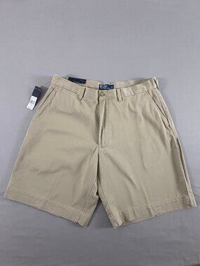 NWT Polo Ralph Lauren Prospect Shorts Mens 36 Khaki Chino 9” Inseam